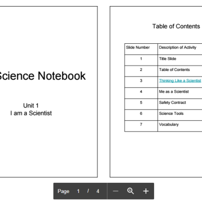 I Am a Scientist: Digital Science Notebooks